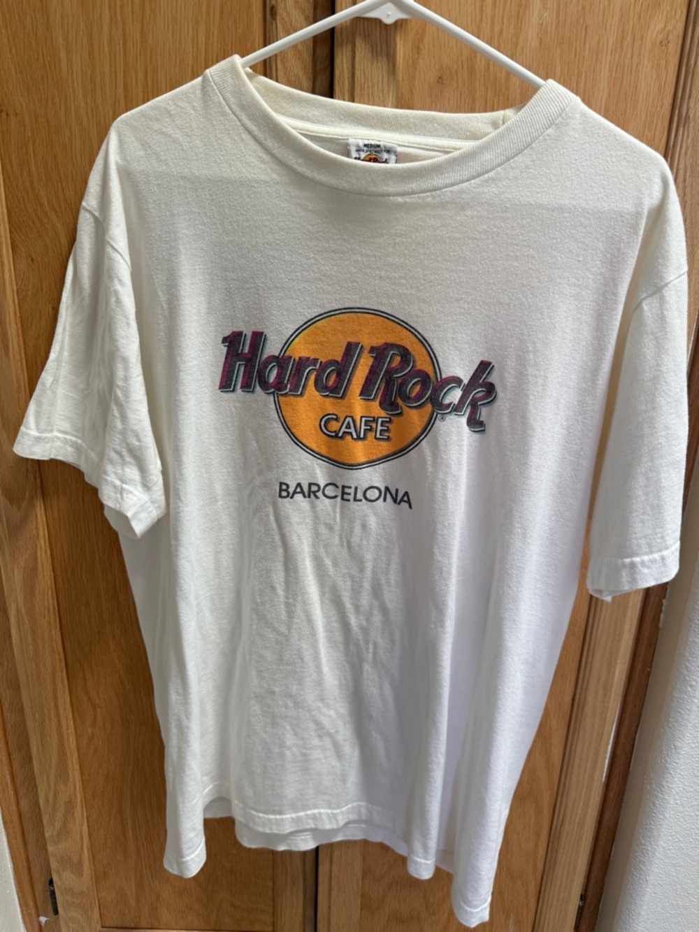 Hard Rock Cafe Vintage White Tee